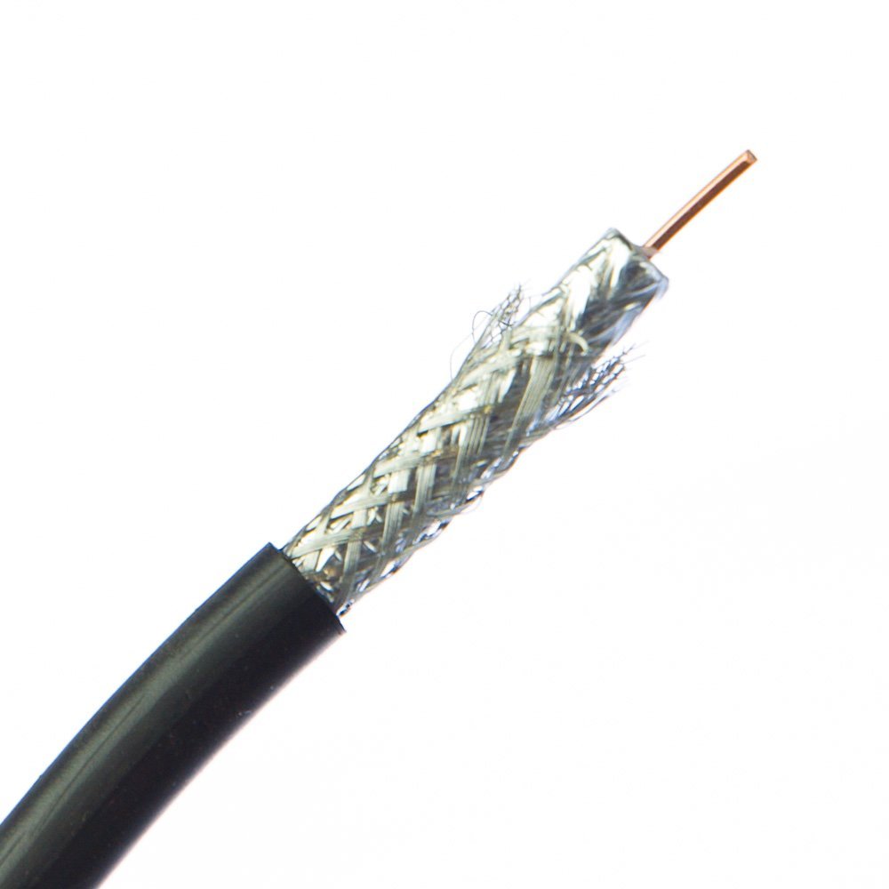CableWholesale RG6 Coaxial 18 AWG - Carrete 1000 ft