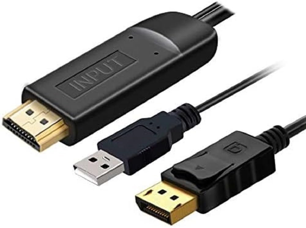 Cable HDMI 2.0 a DisplayPort 1.2 4K@60Hz 2 m