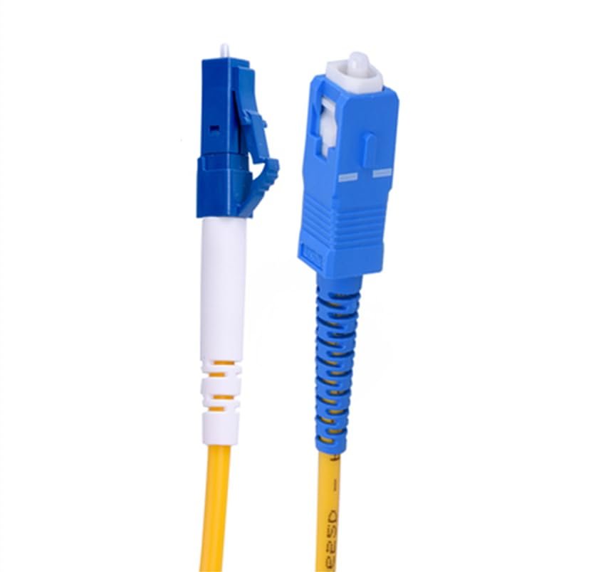 Cable de fibra óptica monomodo LC-SC (pigtail) 15 m