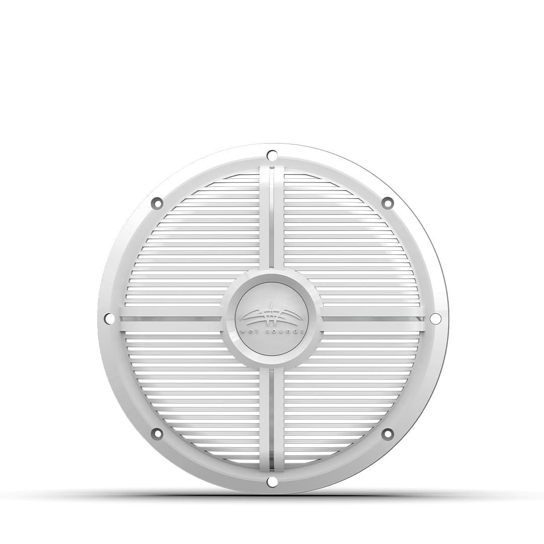 Wet Sounds REVO 12 XW - Rejilla Subwoofer Blanca