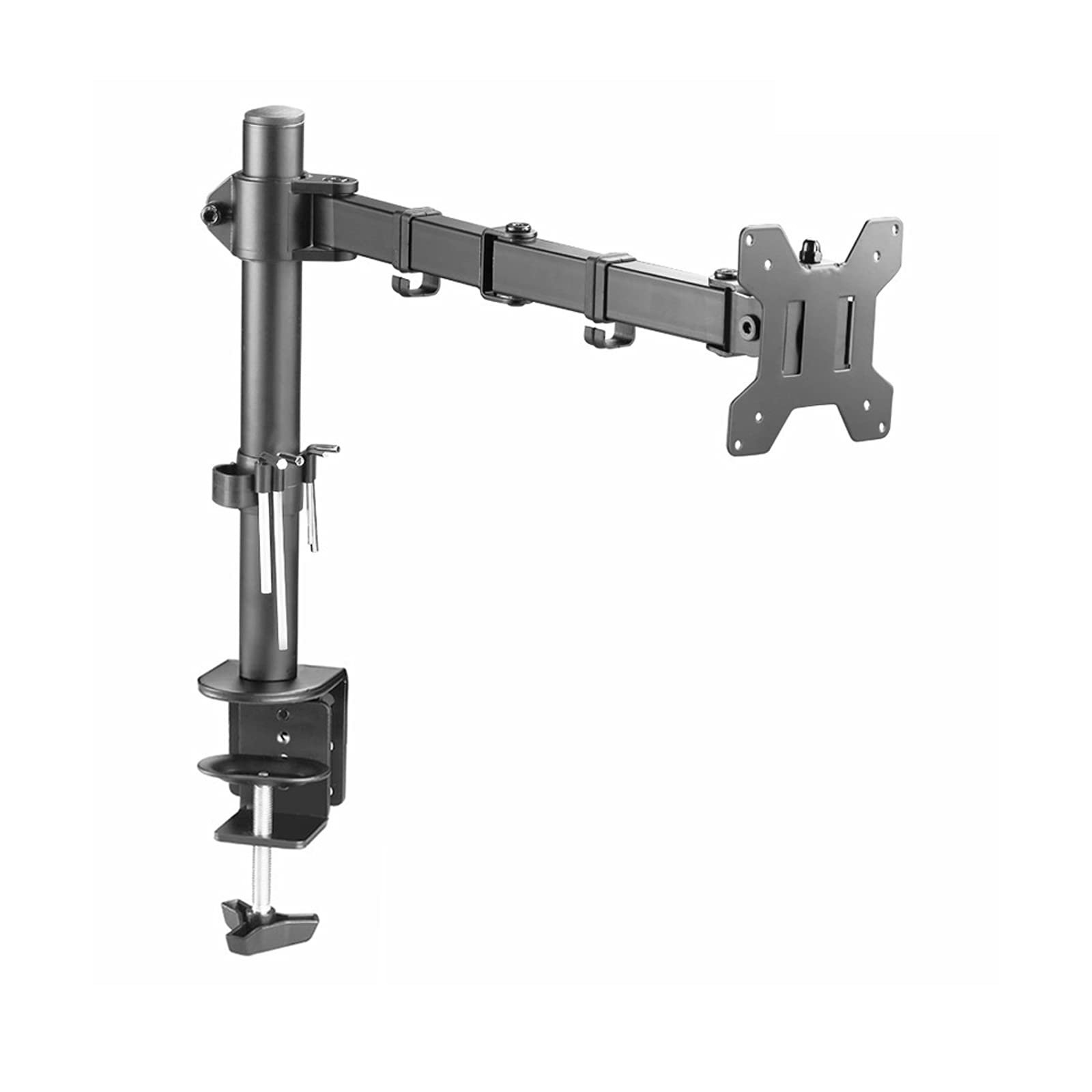 Brazo para monitor 13-32 pulg. ajustable, negro