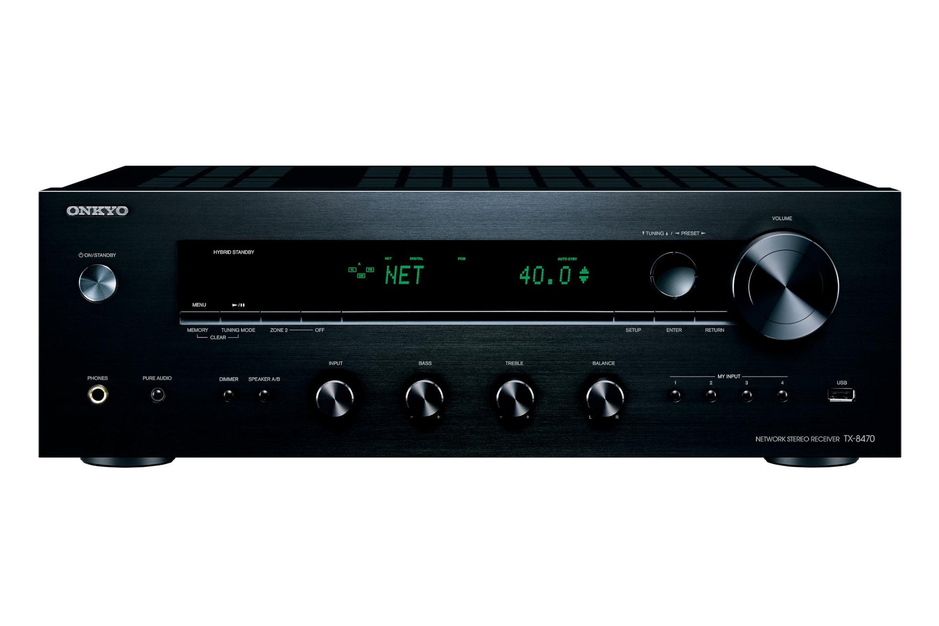Onkyo TX-8470 Receptor estéreo 2 canales Wi‑Fi/Bluetooth