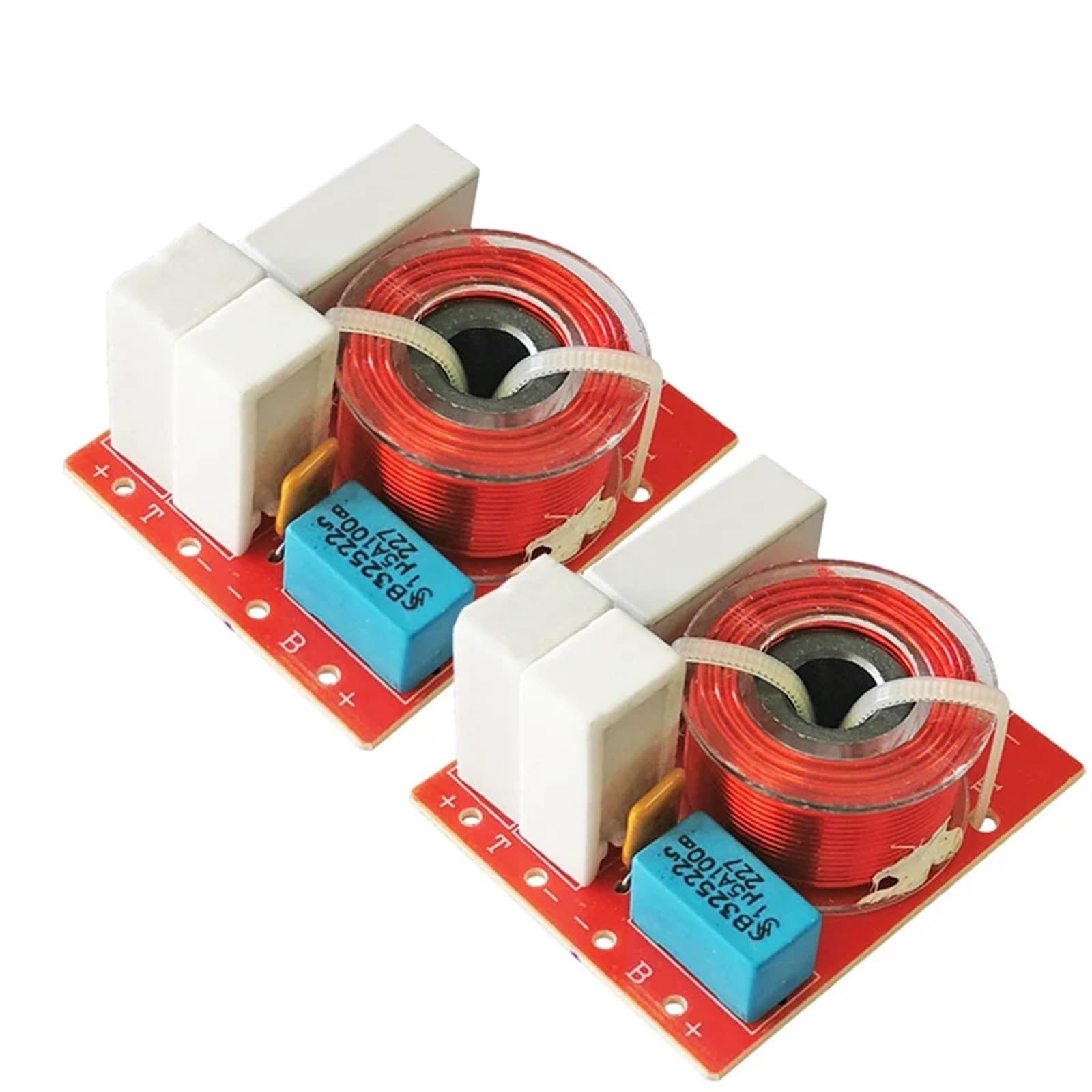 Doversky 2 pzas Divisor de frecuencia 2 vías 80W HiFi DIY