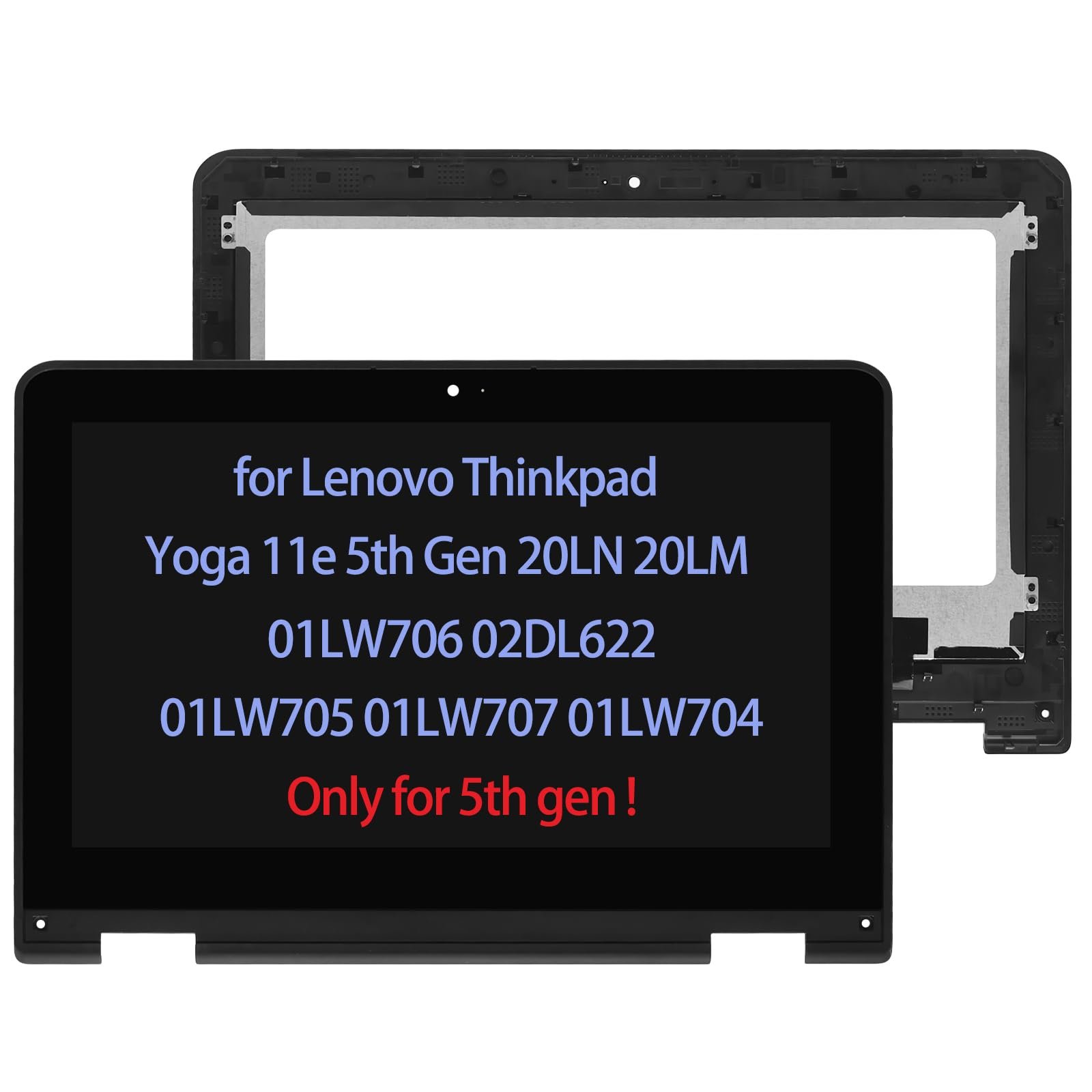 ARUISIFX Pantalla 11.6" HD táctil para ThinkPad 11e