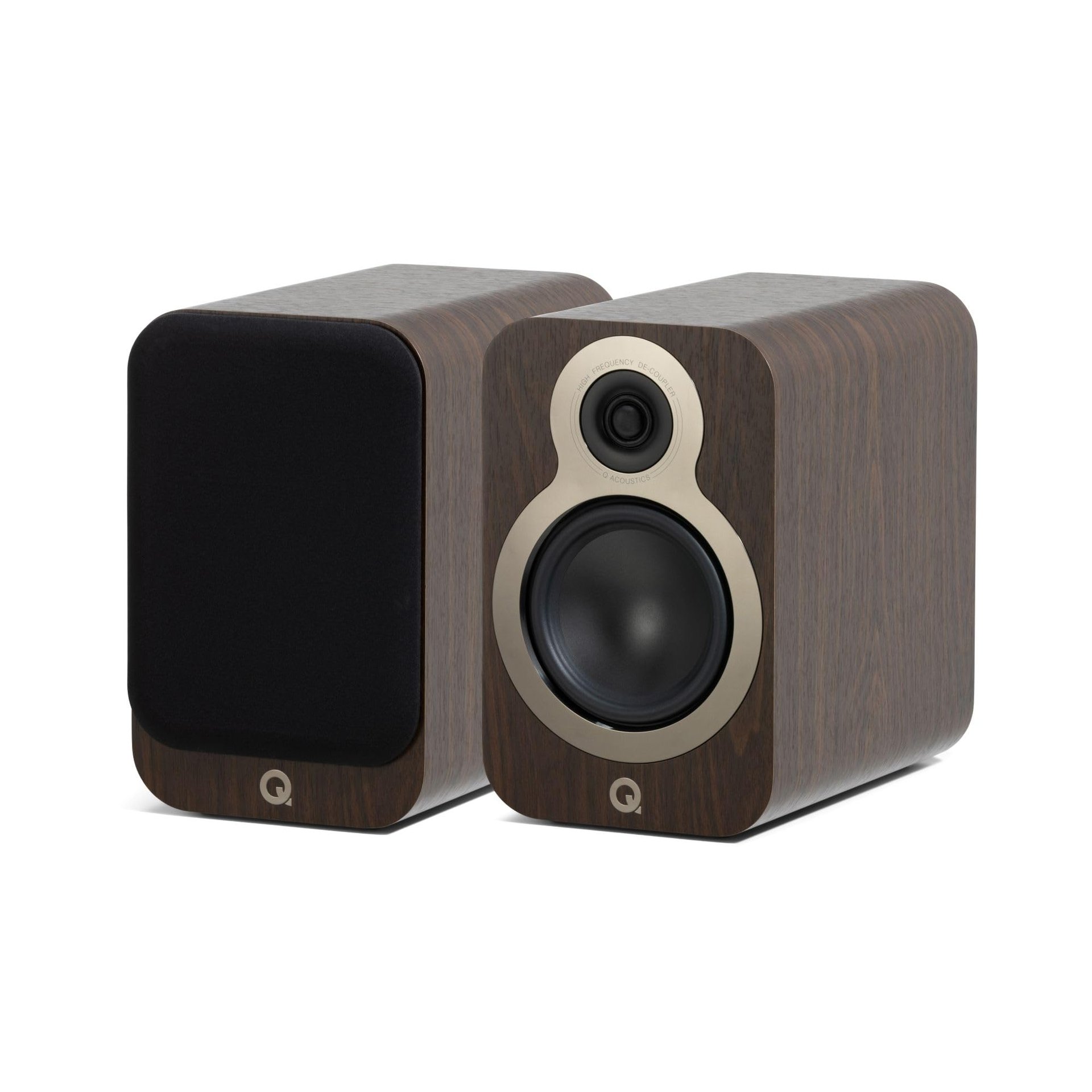 Q Acoustics 3020c Parlantes de estantería Nogal claro