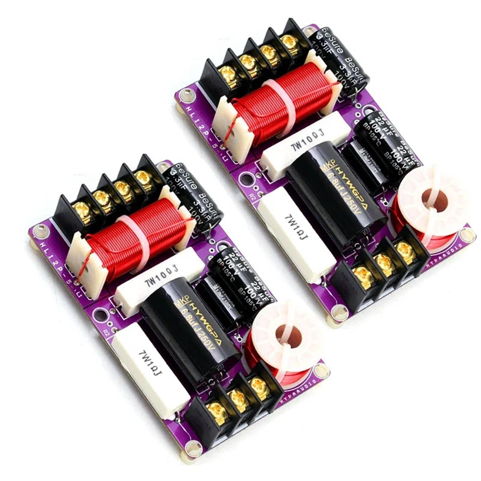 JOTXAW 2 piezas 150W Crossover 2 vías (T4 W8)