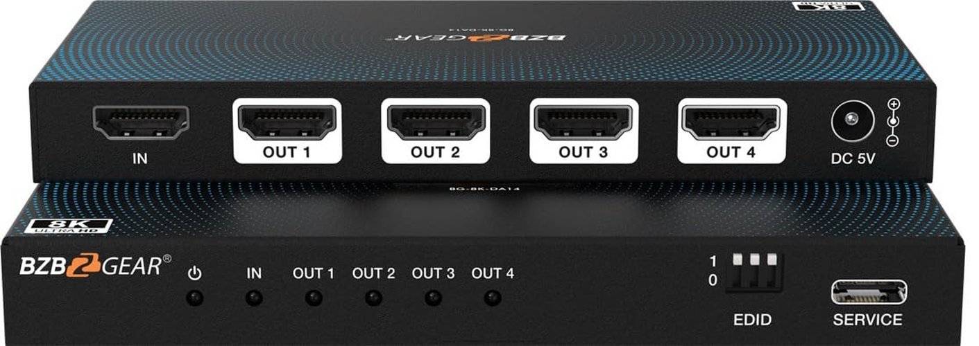 Splitter HDMI 2.1 1x4 8K UHD (8K60, 4K120)