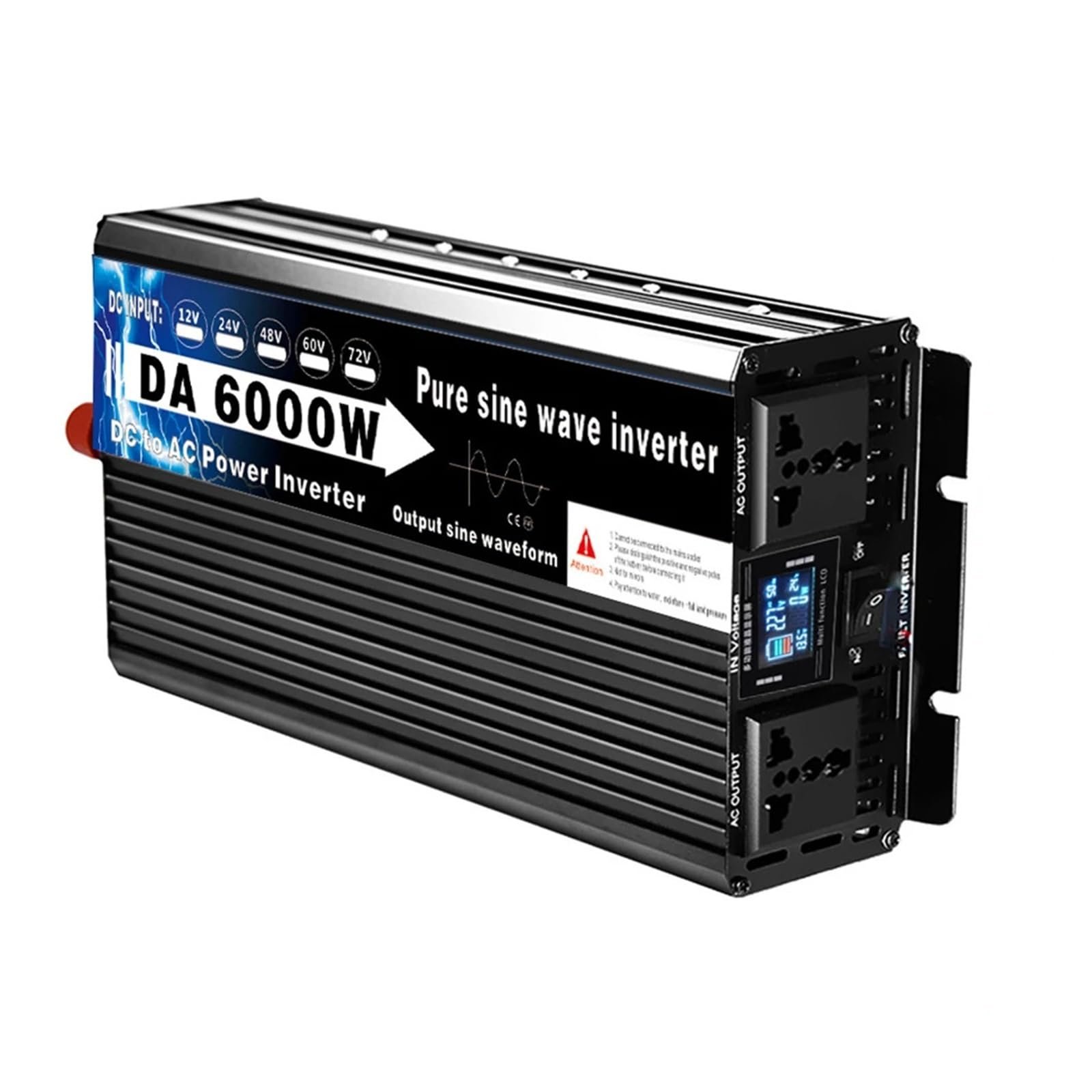 FORYON Inversor onda sinusoidal pura 3500W 12V