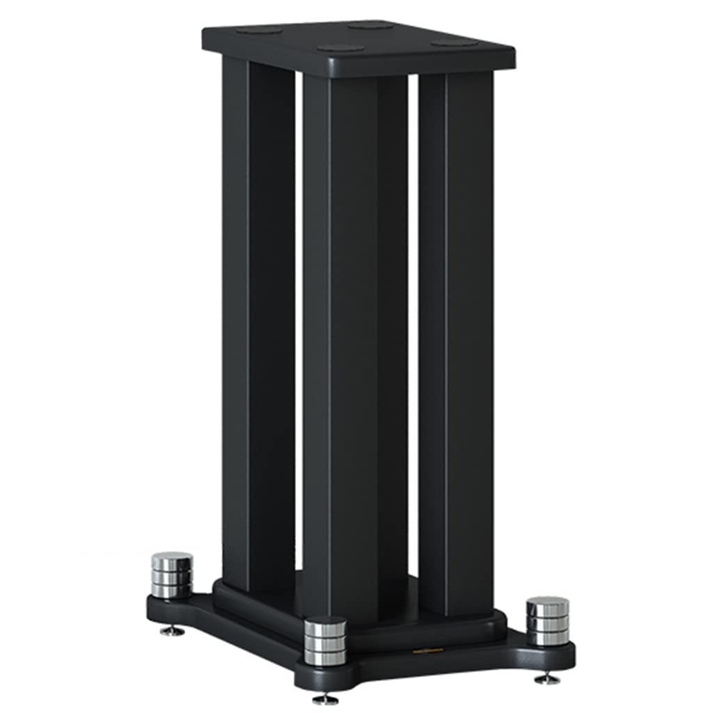 Par de Soportes para Bocinas de Suelo (Negro, 200mm)