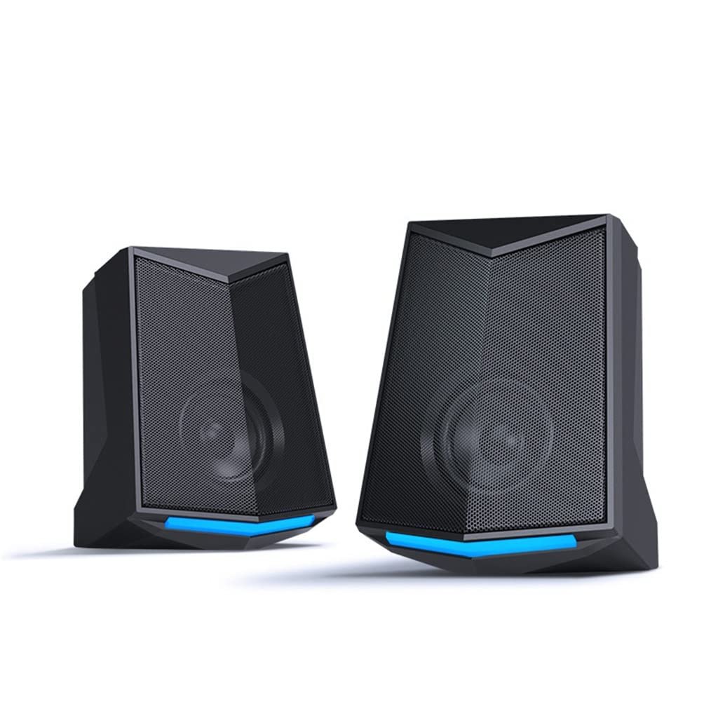GAAHRQQQ Altavoces USB para PC 6W - Refuerzo graves