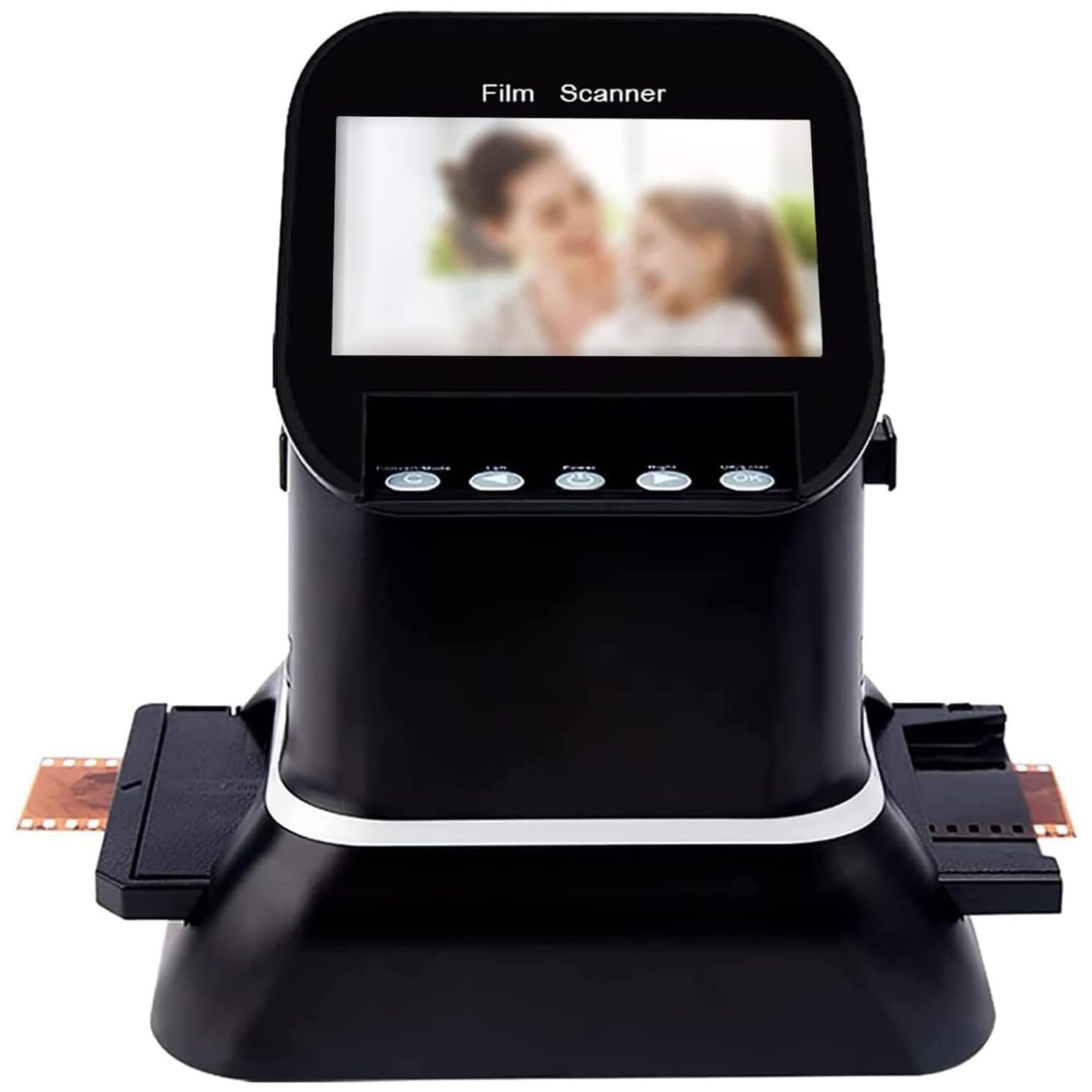 Escáner de películas y diapositivas 120, LCD 4.3 pulg.