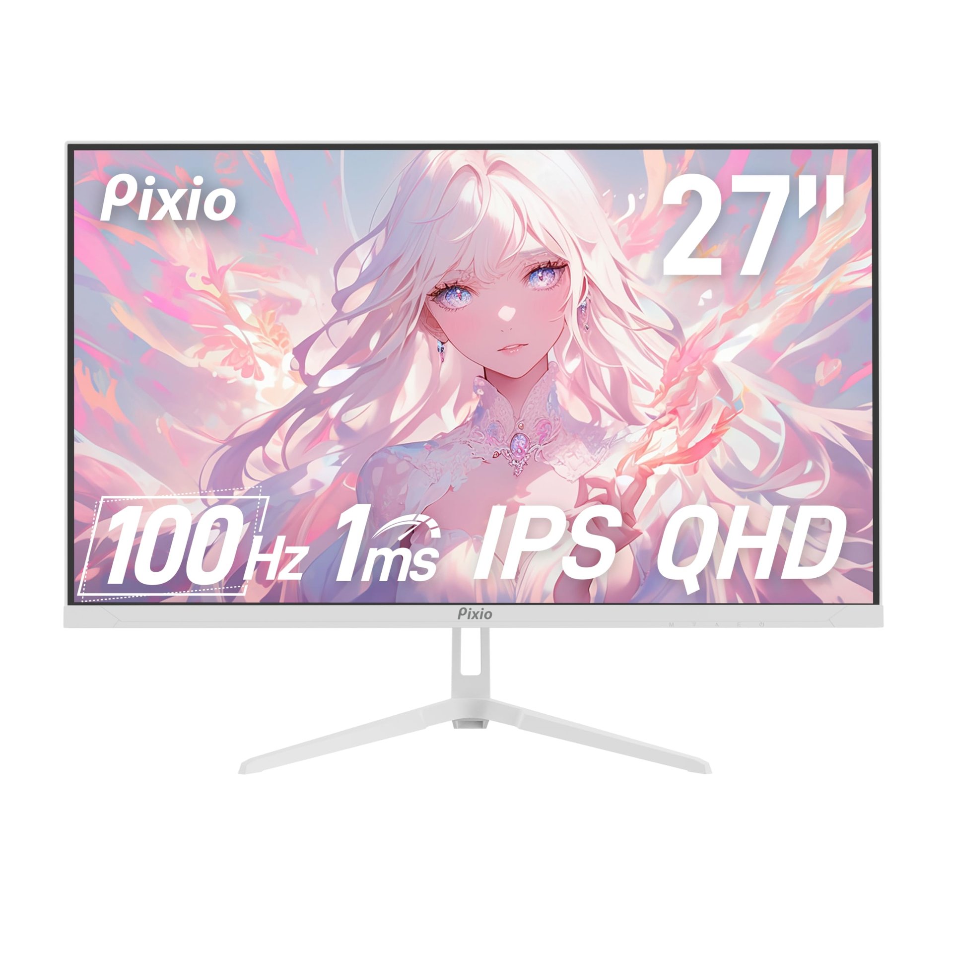 Pixio PX275 Wave White — Monitor 27" 1440p IPS 100Hz