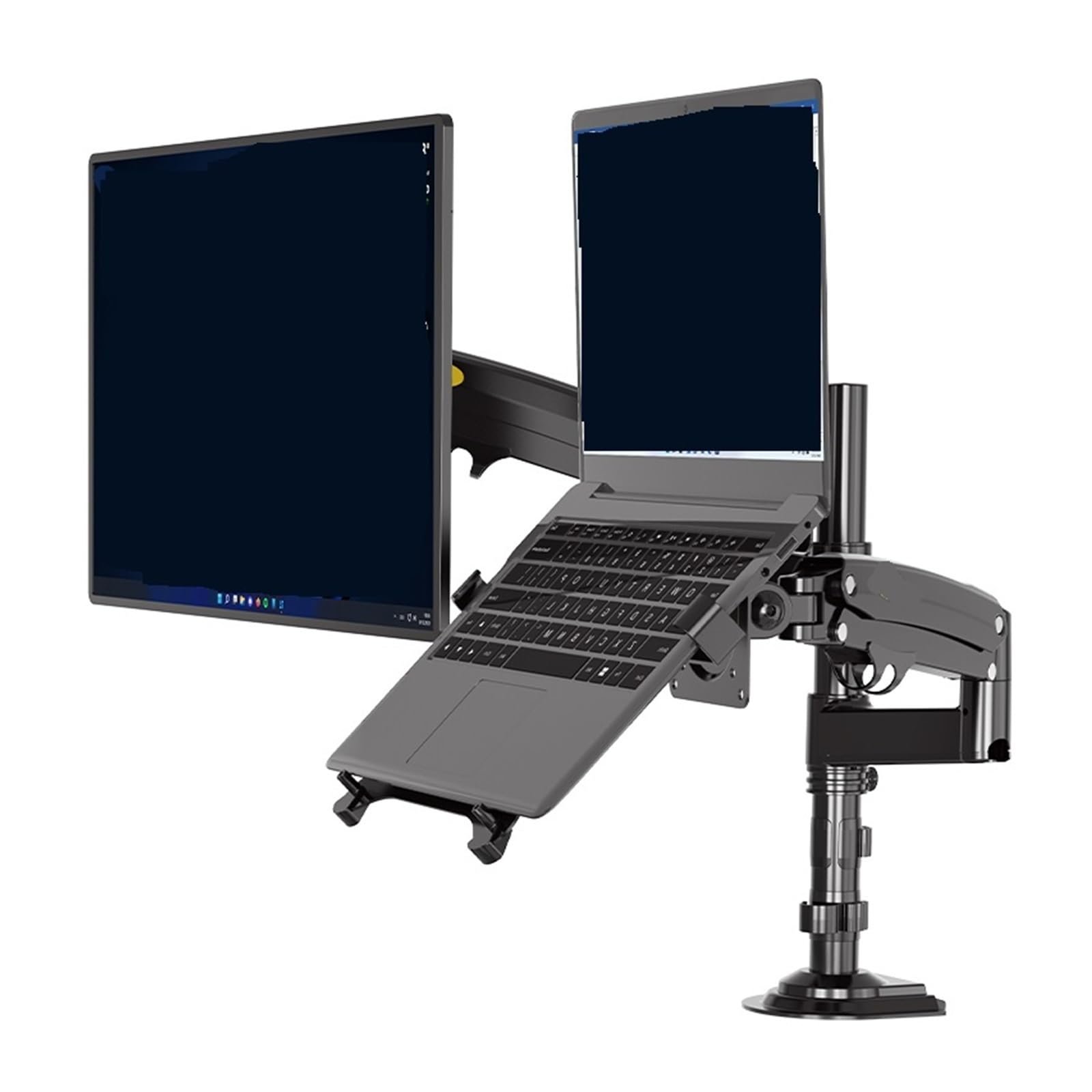 YTMJPQQJI Base Elevable y Giratoria para Monitor y Laptop
