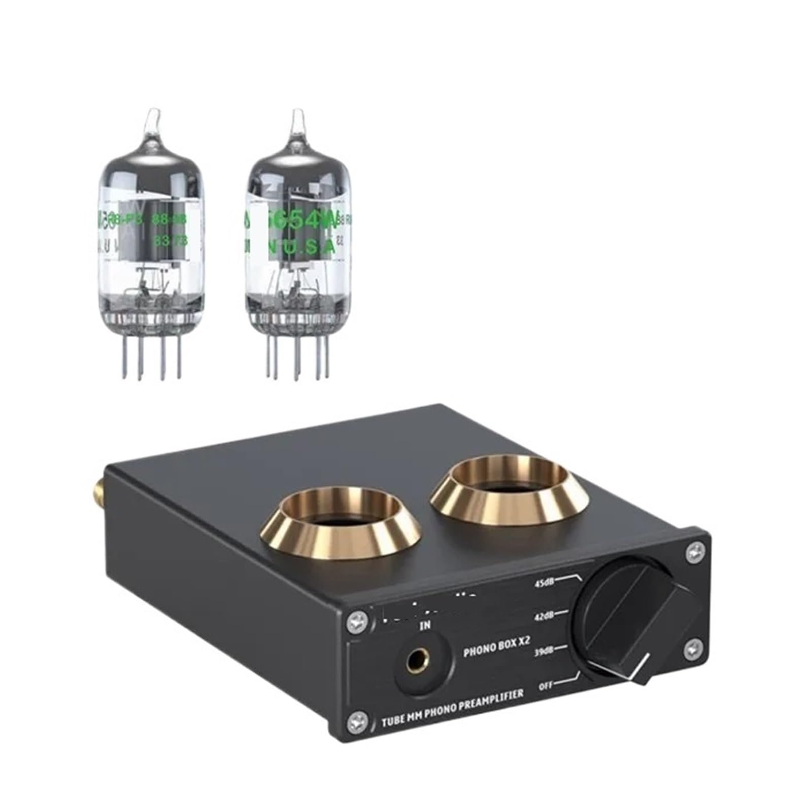 Preamplificador Phono de Válvulas Box X2 (incluye 5654W)