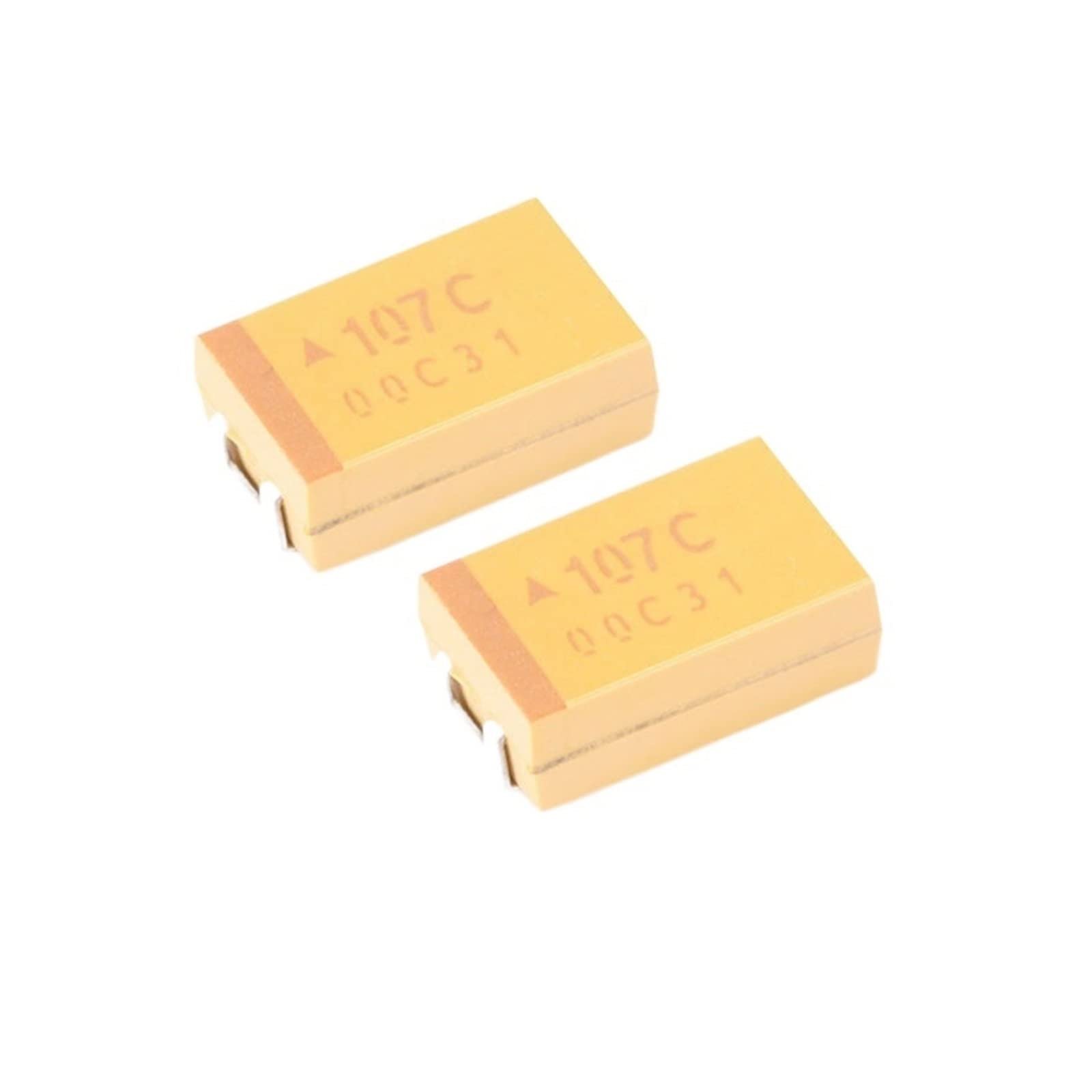 100 PCS Condensadores Tántalo SMD Tipo D (10V 220µF)