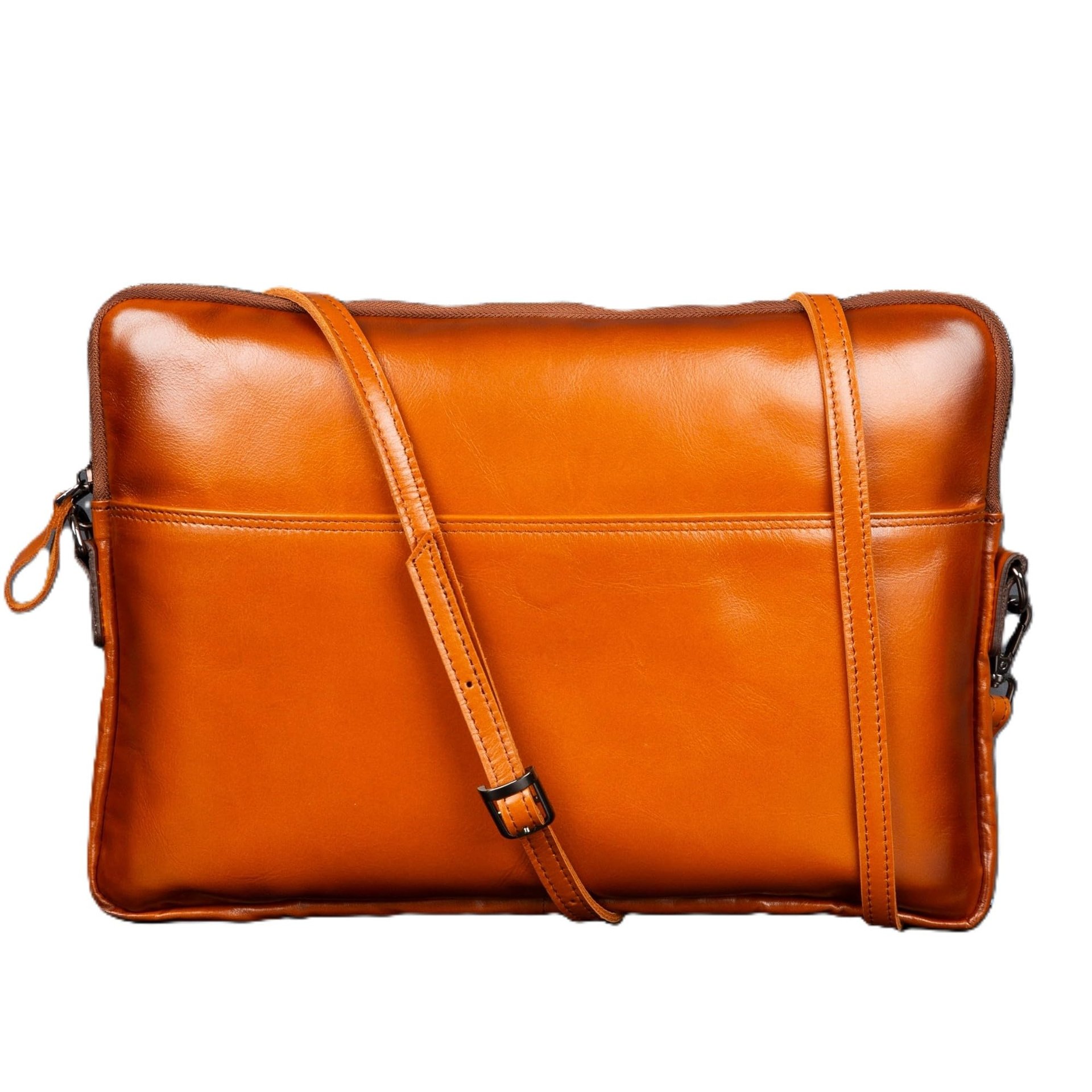 TORONATA Seward — Funda de cuero para laptops 14–16"