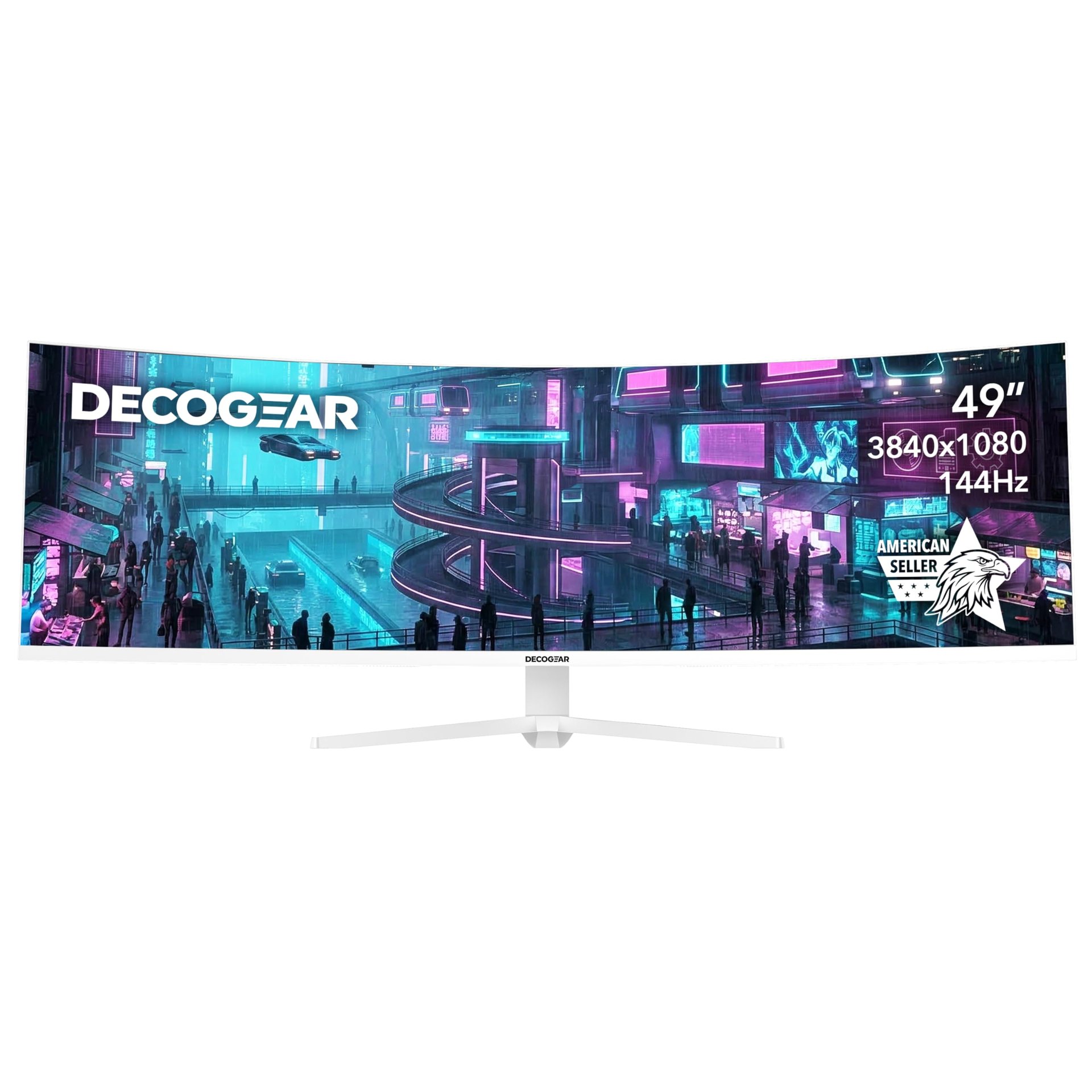 Deco Gear Monitor Curvo Ultrawide 49" 32:9 144Hz