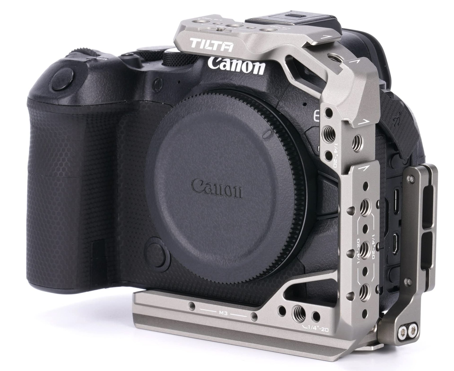 Tilta Half Camera Cage para Canon R6 Mark II — Gris titanio
