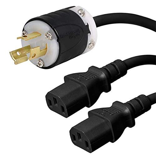 Cable divisor NEMA L6-15P a 2×C13 IBX-2108-08