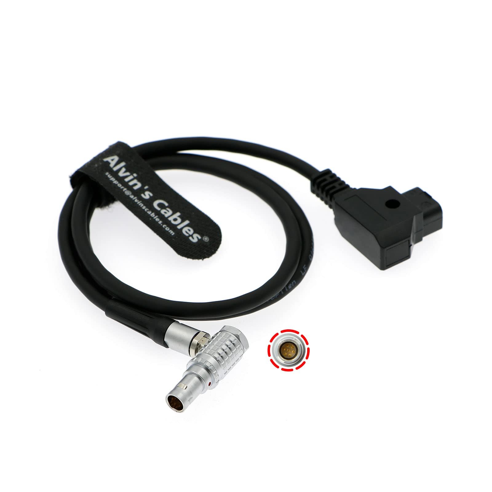 Cable alimentación Alvin's Nucleus-M 70 cm D-Tap 7 pines