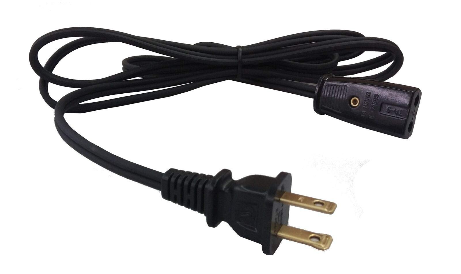HJFPOWERCORD Cable de alimentación para Mirro M-0475-3/39