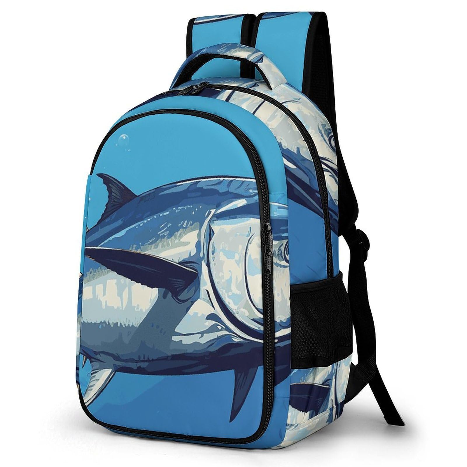 VTCTOASY Mochila para Laptop Unisex Colorful Tuna