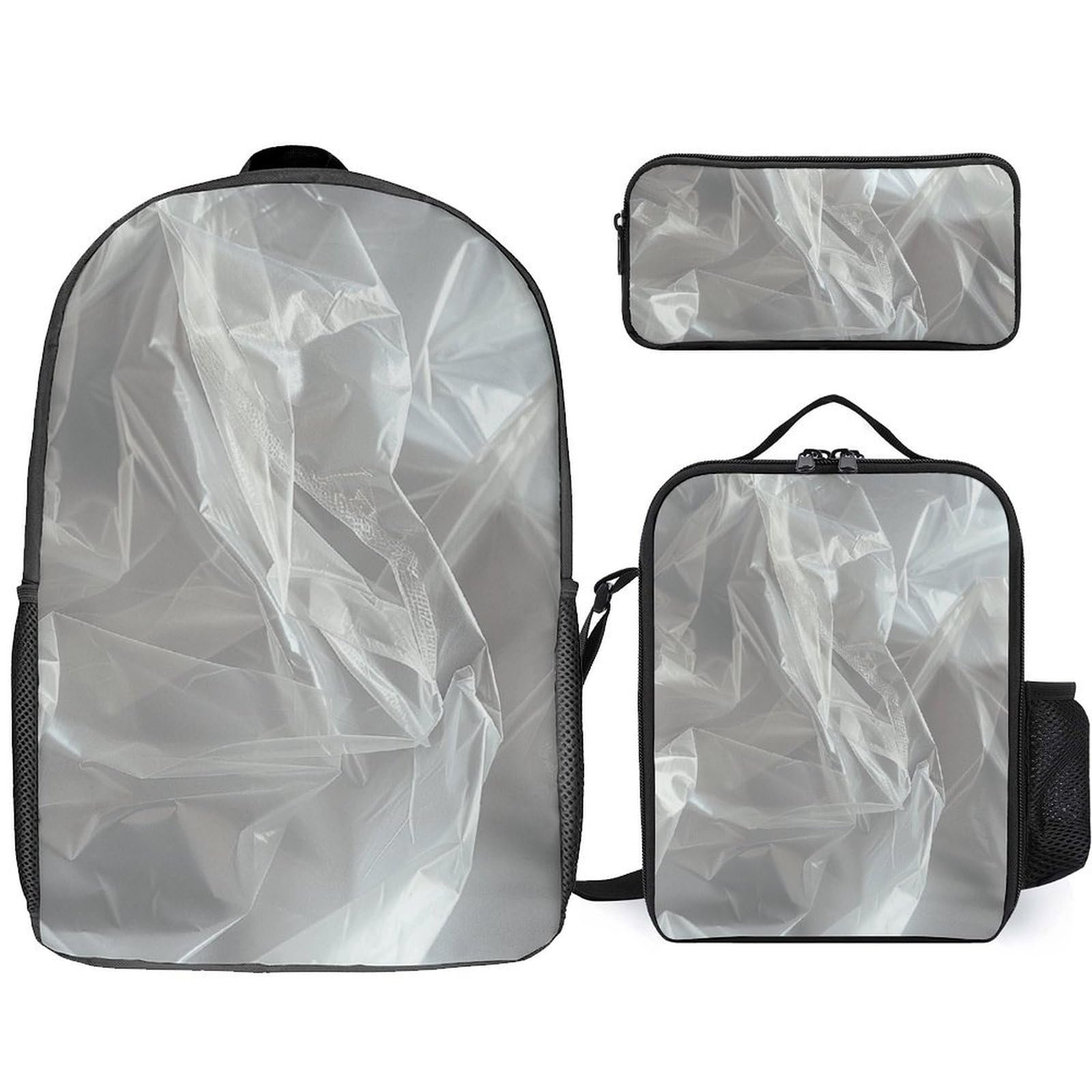 BTCOWZRV: Set 3 en 1 — Mochila, lonchera y estuche