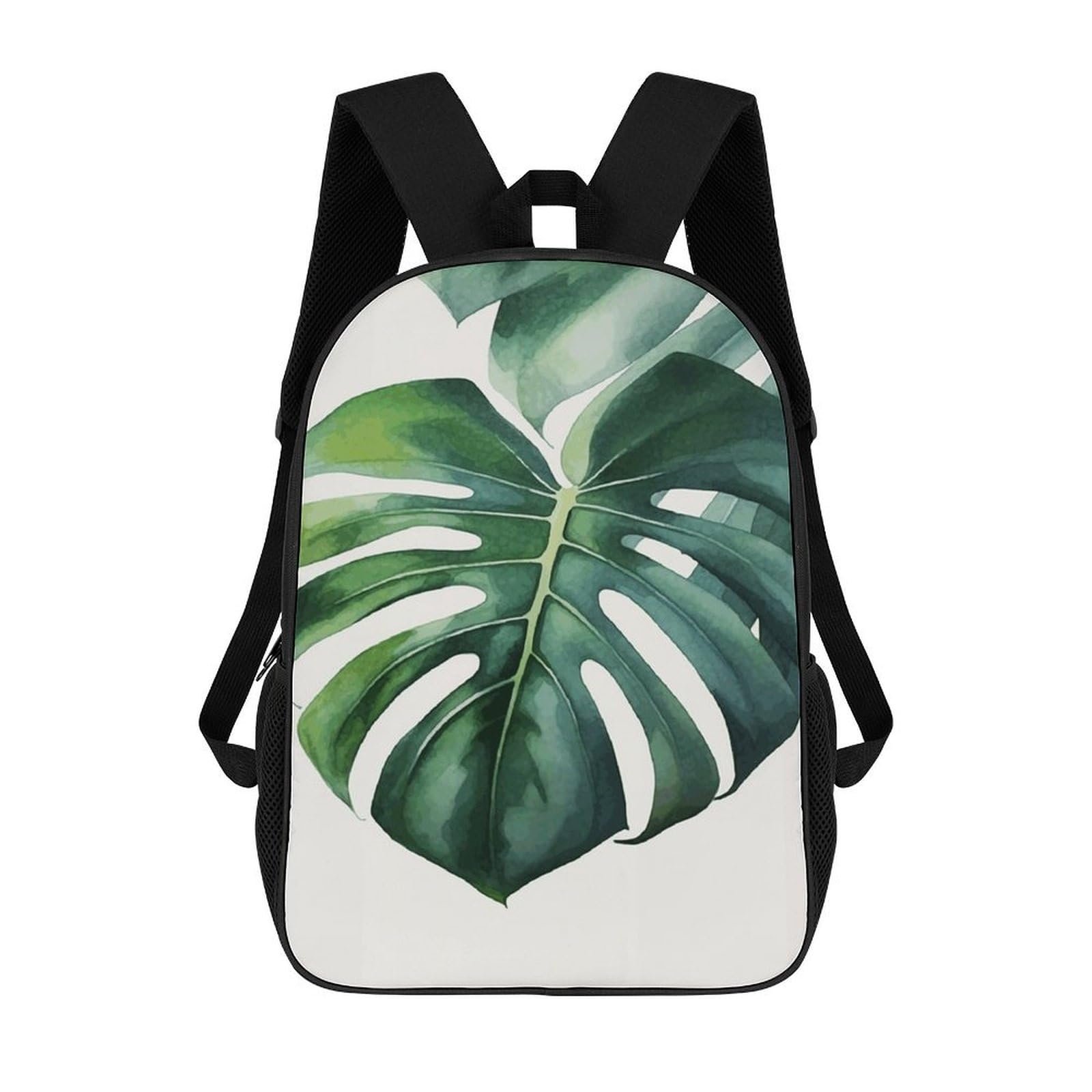 Mochila de viaje GHZWACKJ 17'' Monstera acuarela