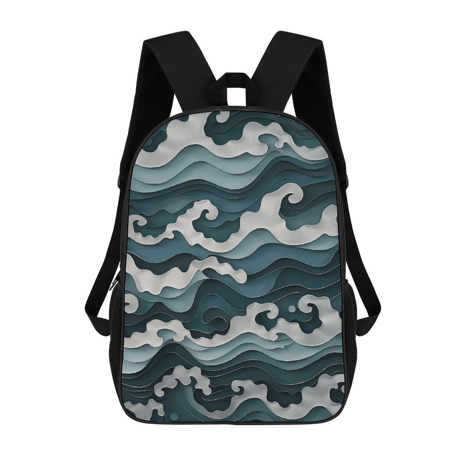 QWJKM Mochila unisex para laptop 17'' con estampado