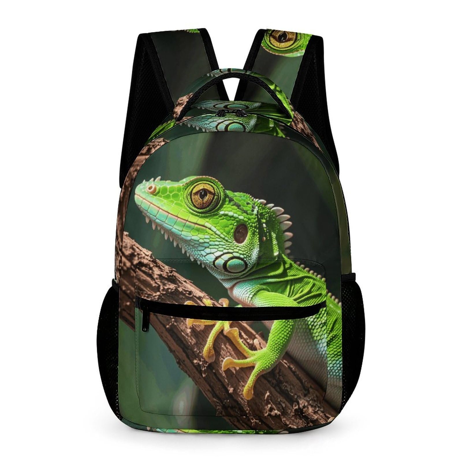 VFKLT Mochila ligera Green Geckos para laptop