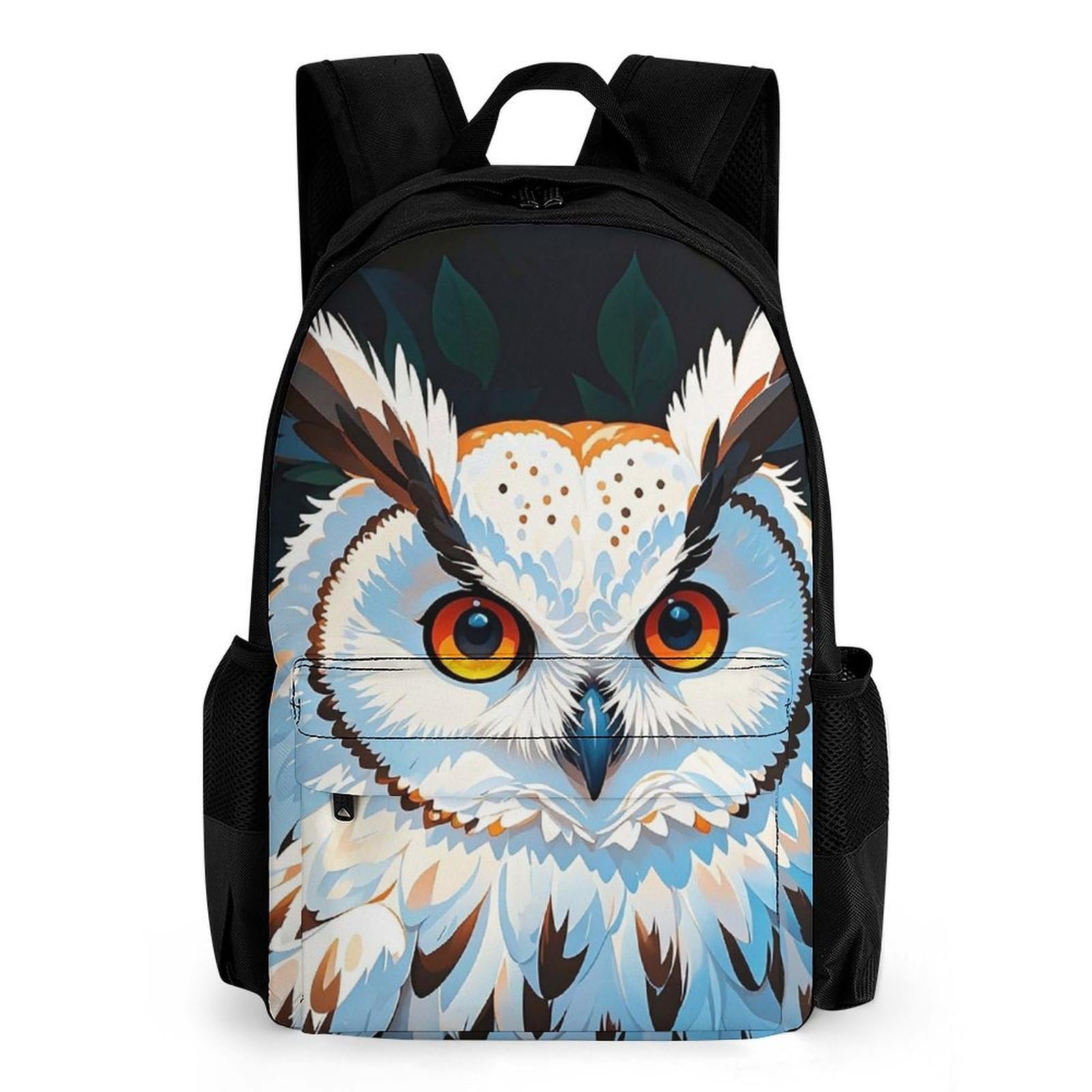 Mochila RKJVB White Owl para laptop, unisex