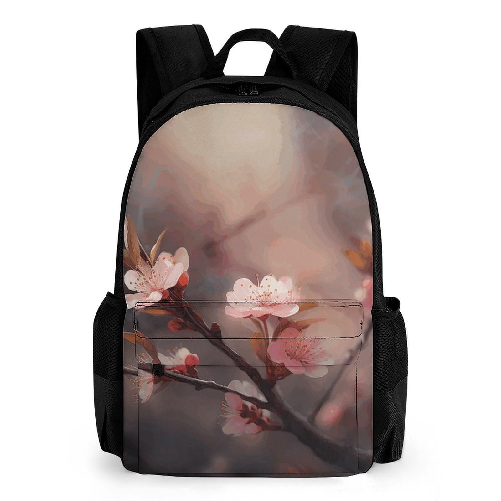 Mochila de viaje KLWQR Flower Branch, ligera y amplia