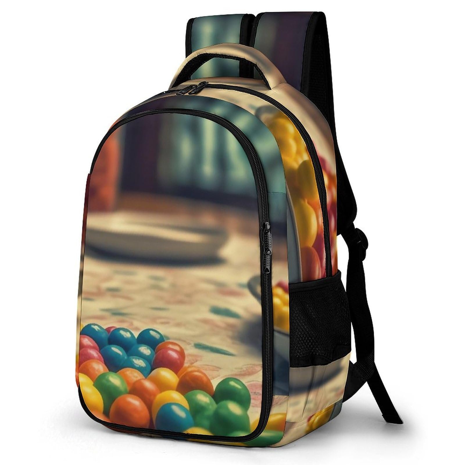Mochila unisex 'Candies on The Table' para laptop