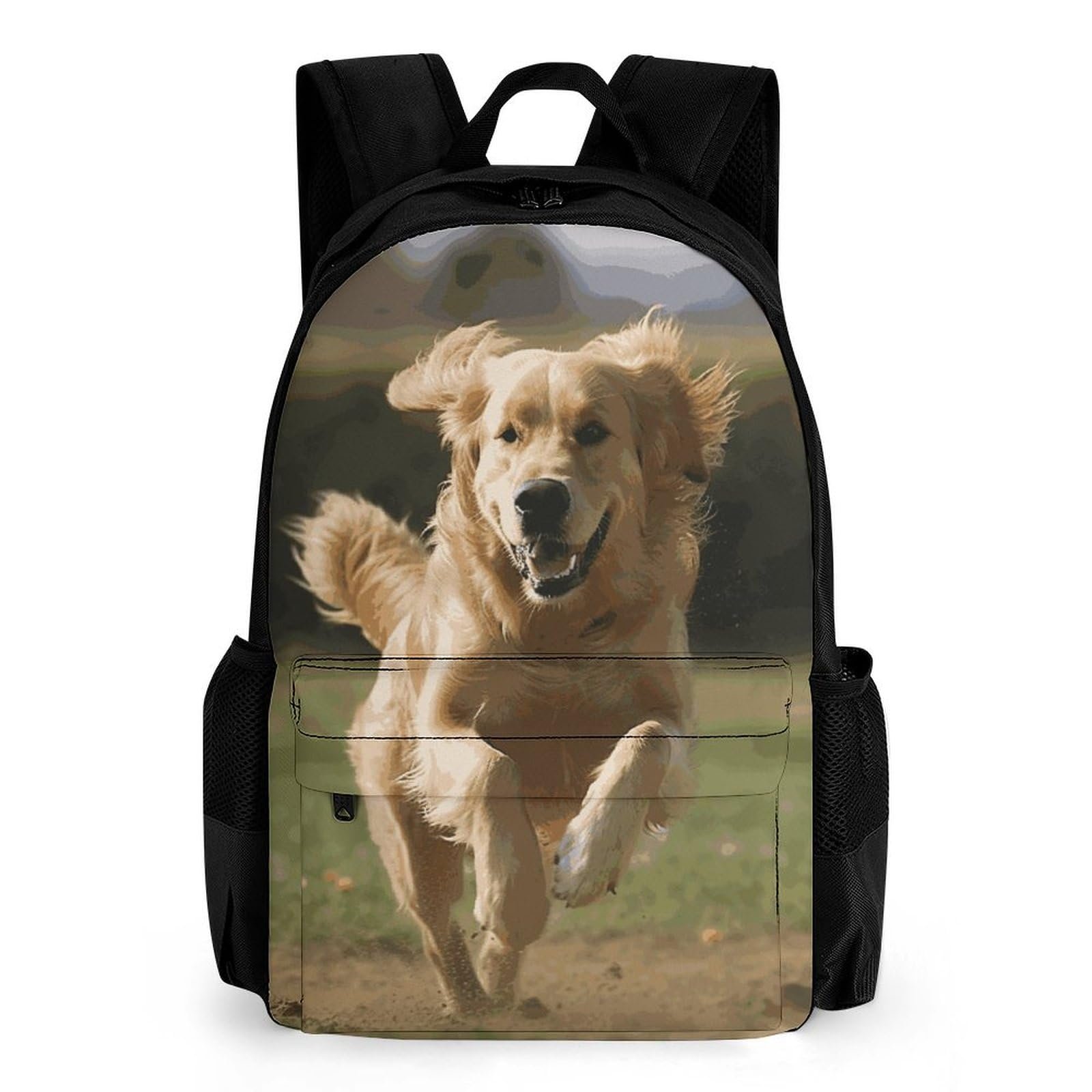 Mochila para laptop VTCTOASY - Golden Retriever