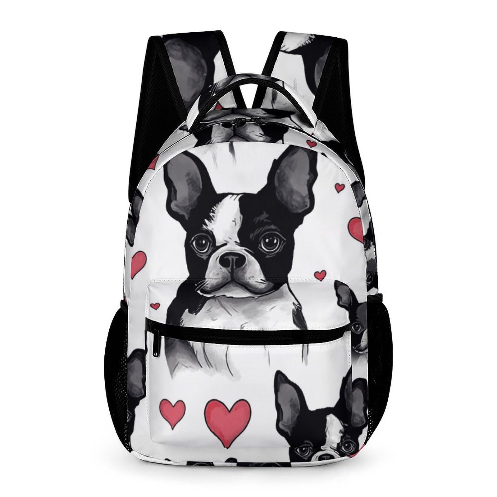 GHZWACKJ Mochila de viaje ligera para laptop — Boston Terrier
