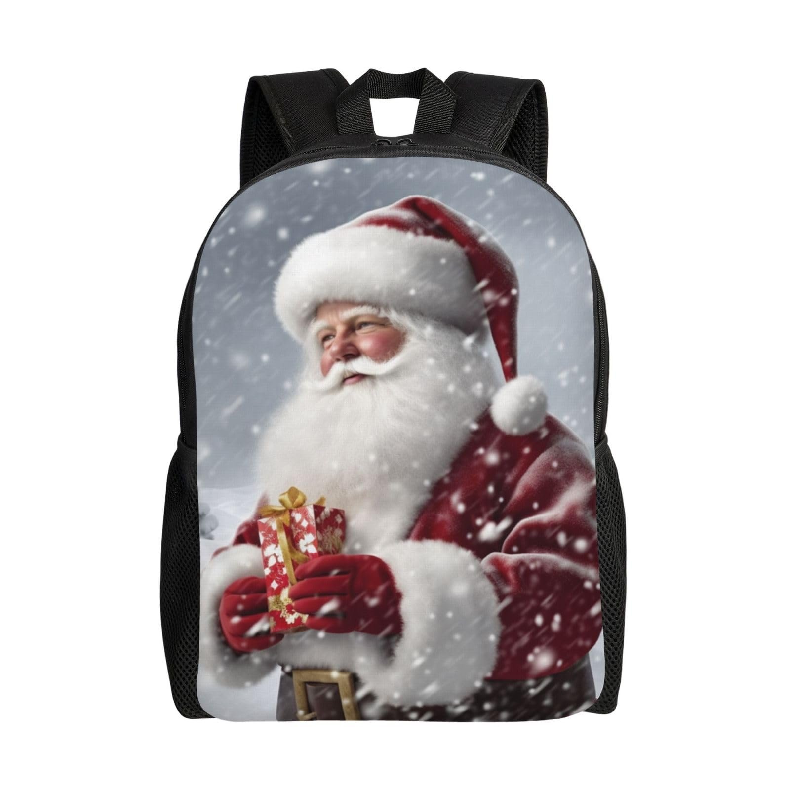 LHBWCVN Mochila para Laptop 16.1 Papá Noel
