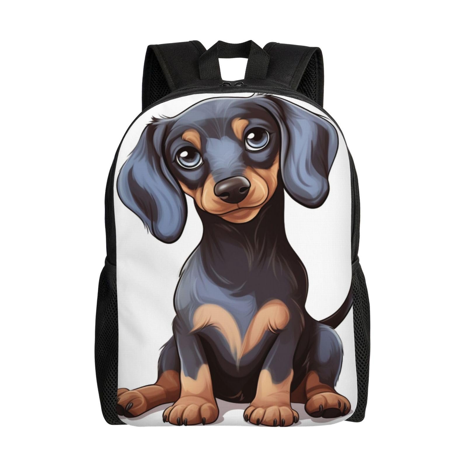 LHBWCVN Mochila viaje perro salchicha para laptop
