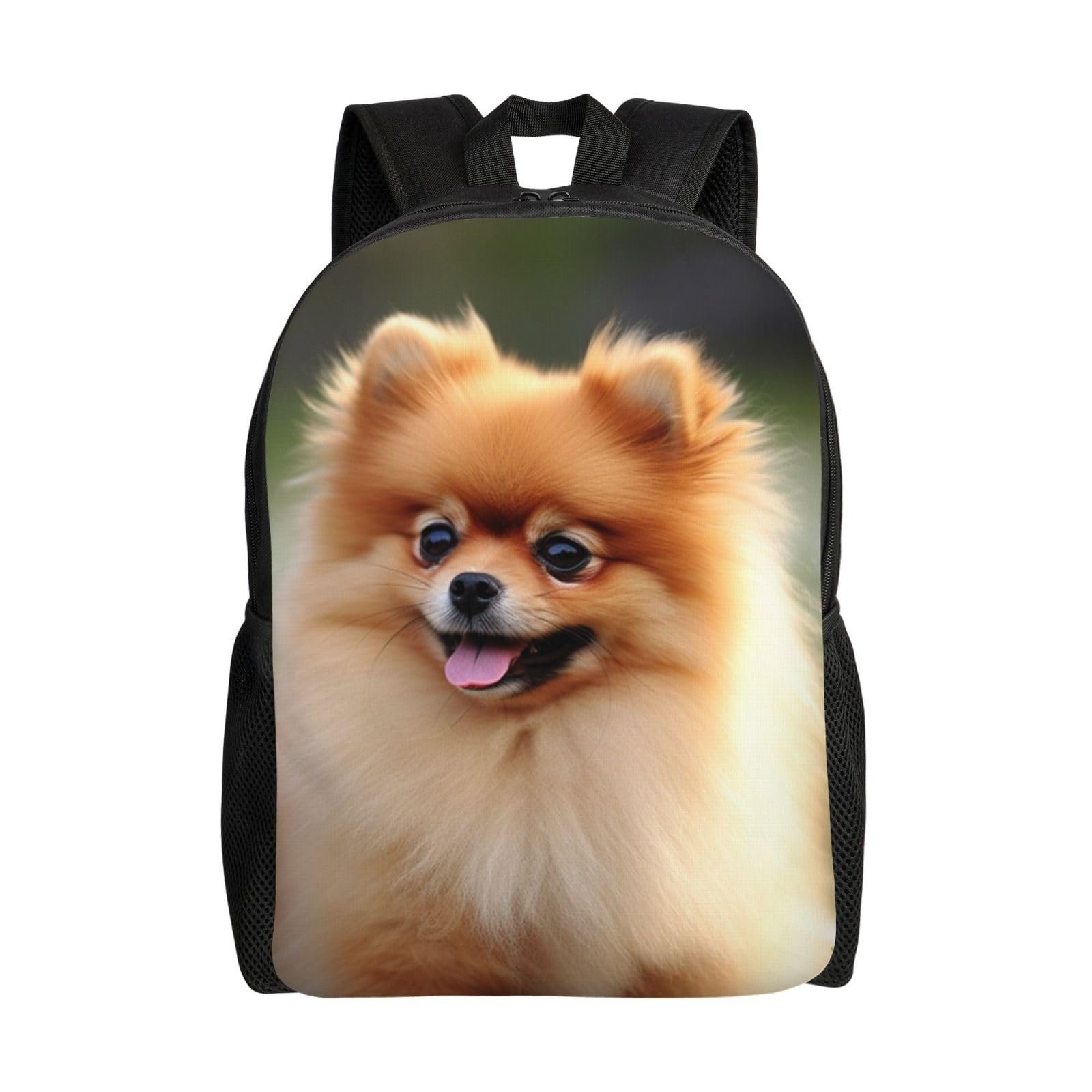 LHBWCVN Mochila de viaje Pomeranian para laptop 16.1 pulgadas