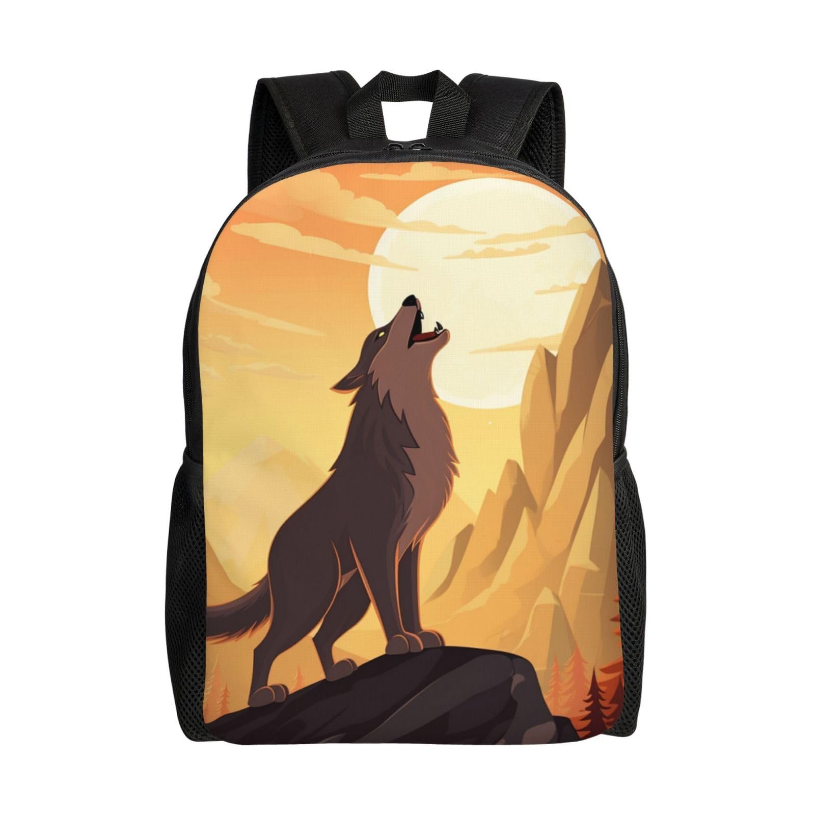 LHBWCVN Wolf Mochila para laptop 16.1 pulgadas ligera
