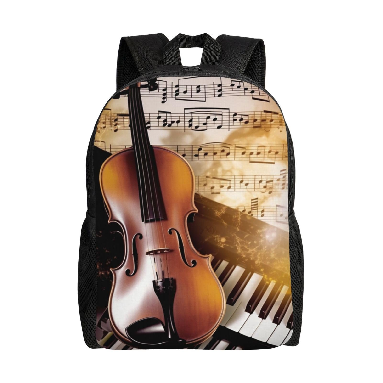 Mochila GDSHJKLW Notas Musicales Impermeable