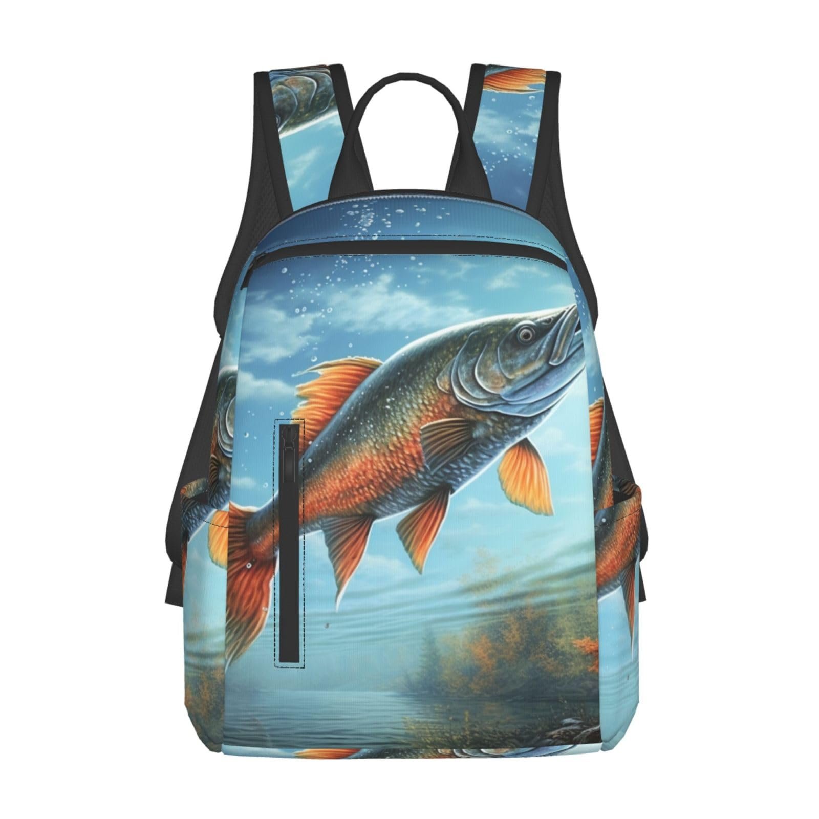 LHBWCVN Mochila para laptop ligera Negra
