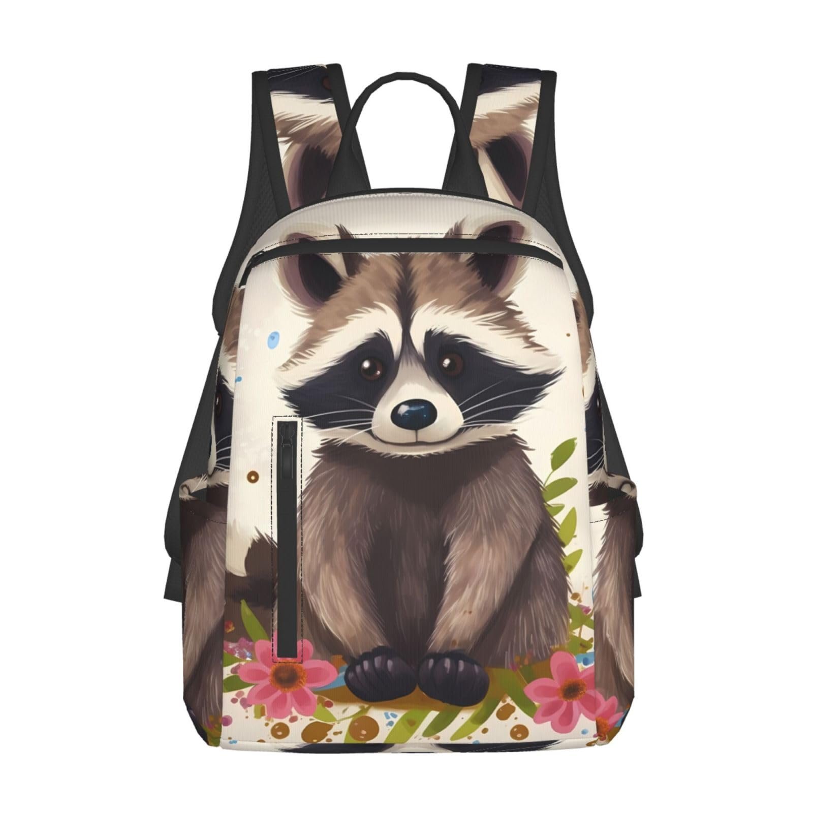 LHBWCVN Mochila de viaje raccoon para laptop