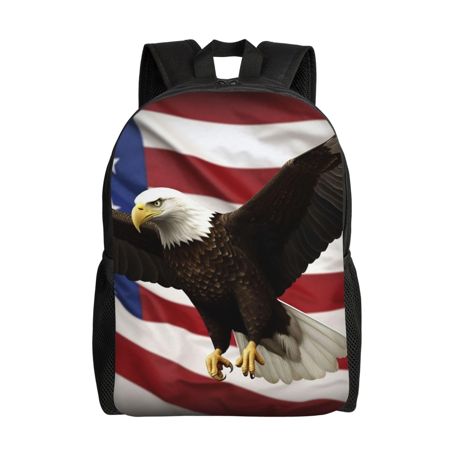 BWLHJKE Mochila grande para laptop — Águila/Bandera