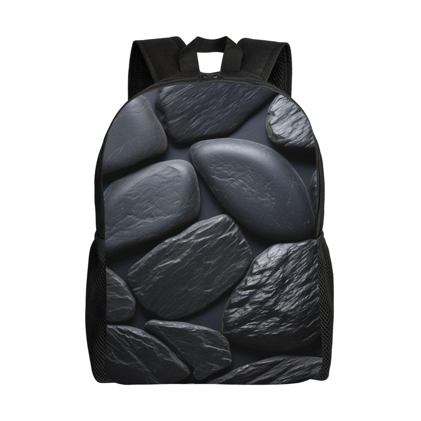 Mochila BWLHJKE para laptop unisex Stone Negra