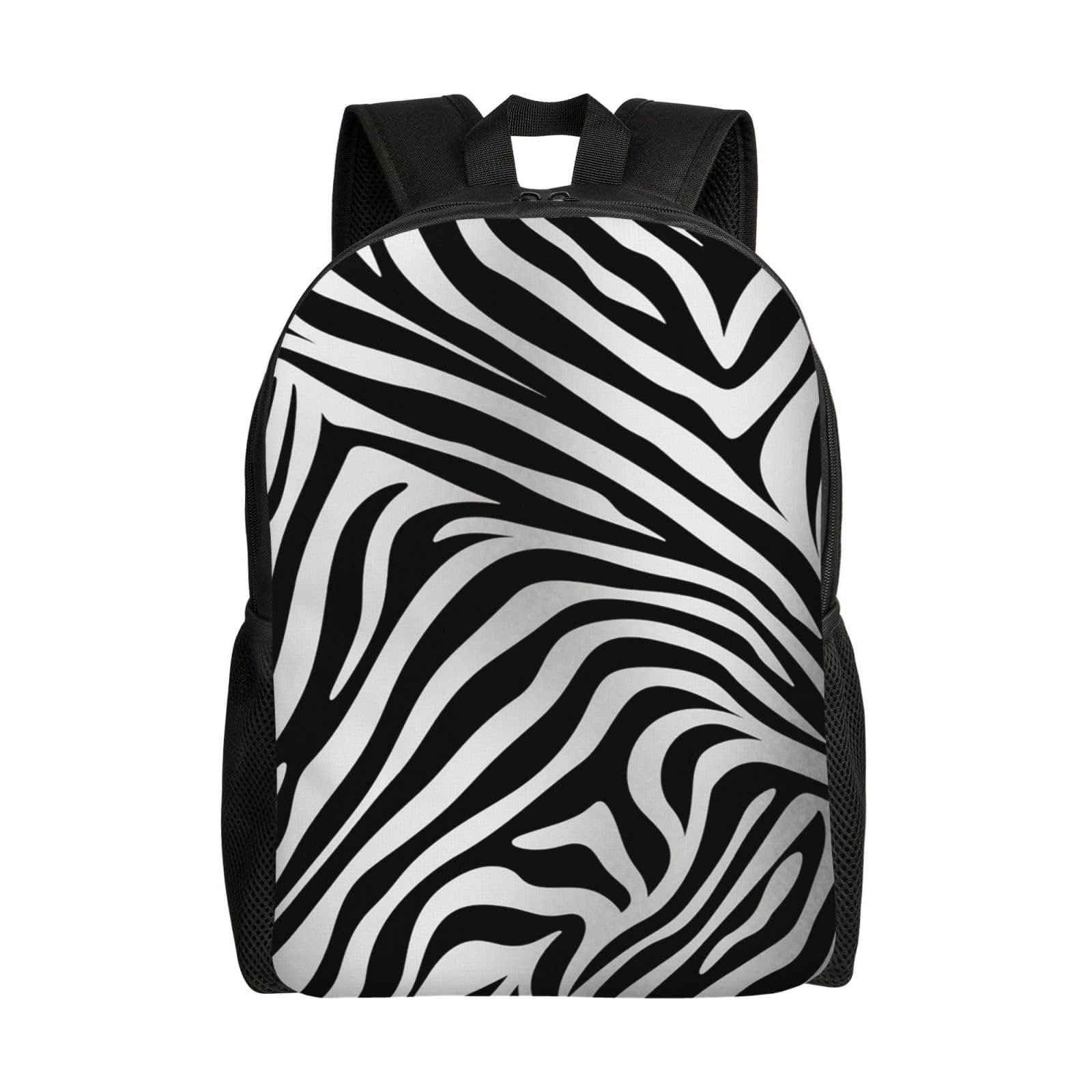Mochila de Viaje Unisex con Diseño Zebra para Laptop