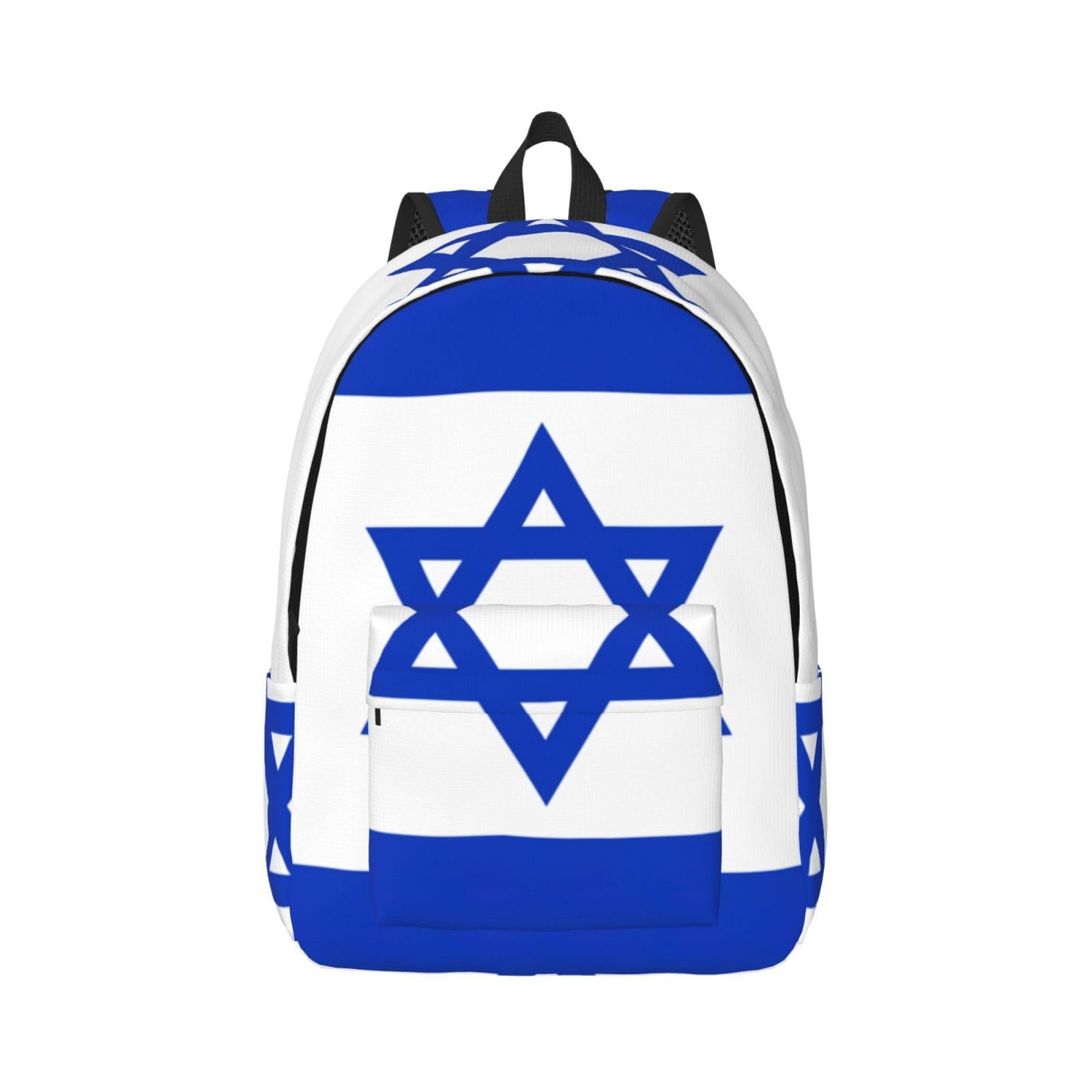 Lootpe Mochila para laptop Estampado Bandera Israelí