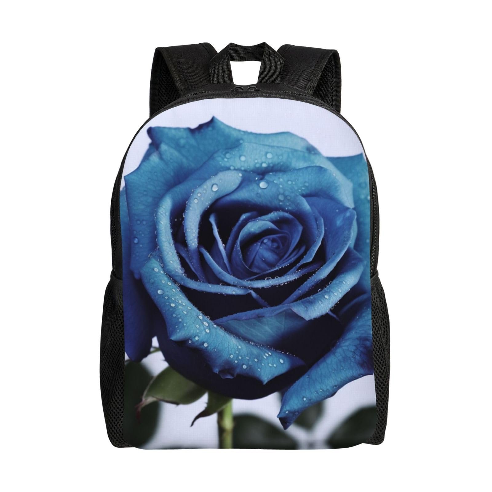 NBSKSDLK Blue Rose – Mochila portátil 15.6 pulgadas