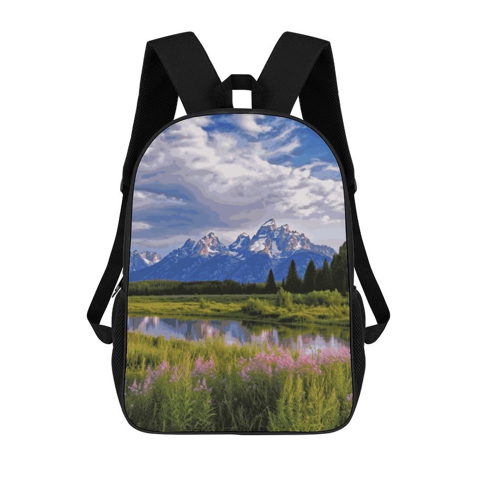 Mochila Grand Teton para laptop 17'' — Negra