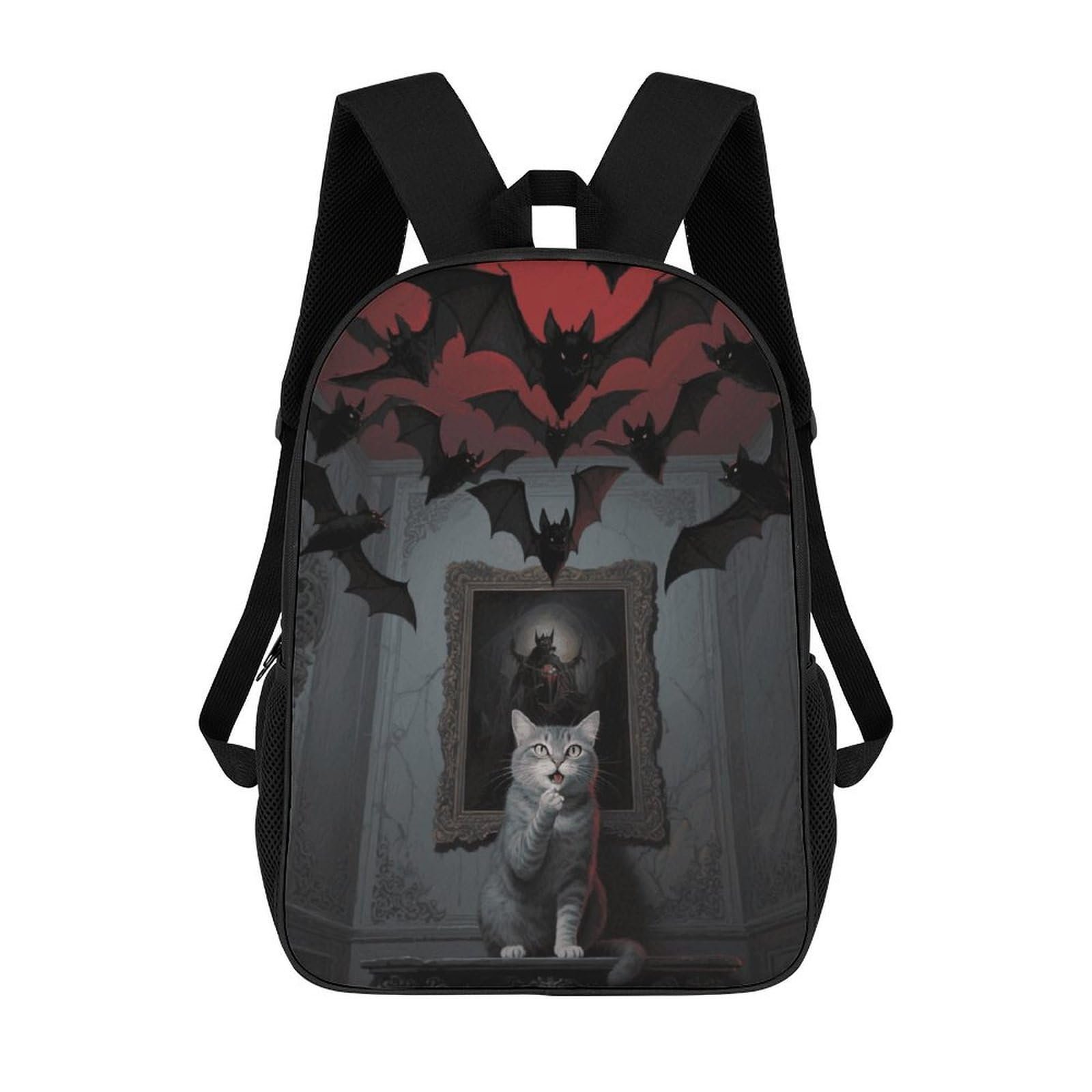 NVBSKKDH Mochila 17'' Calaveras (Horror) para Laptop