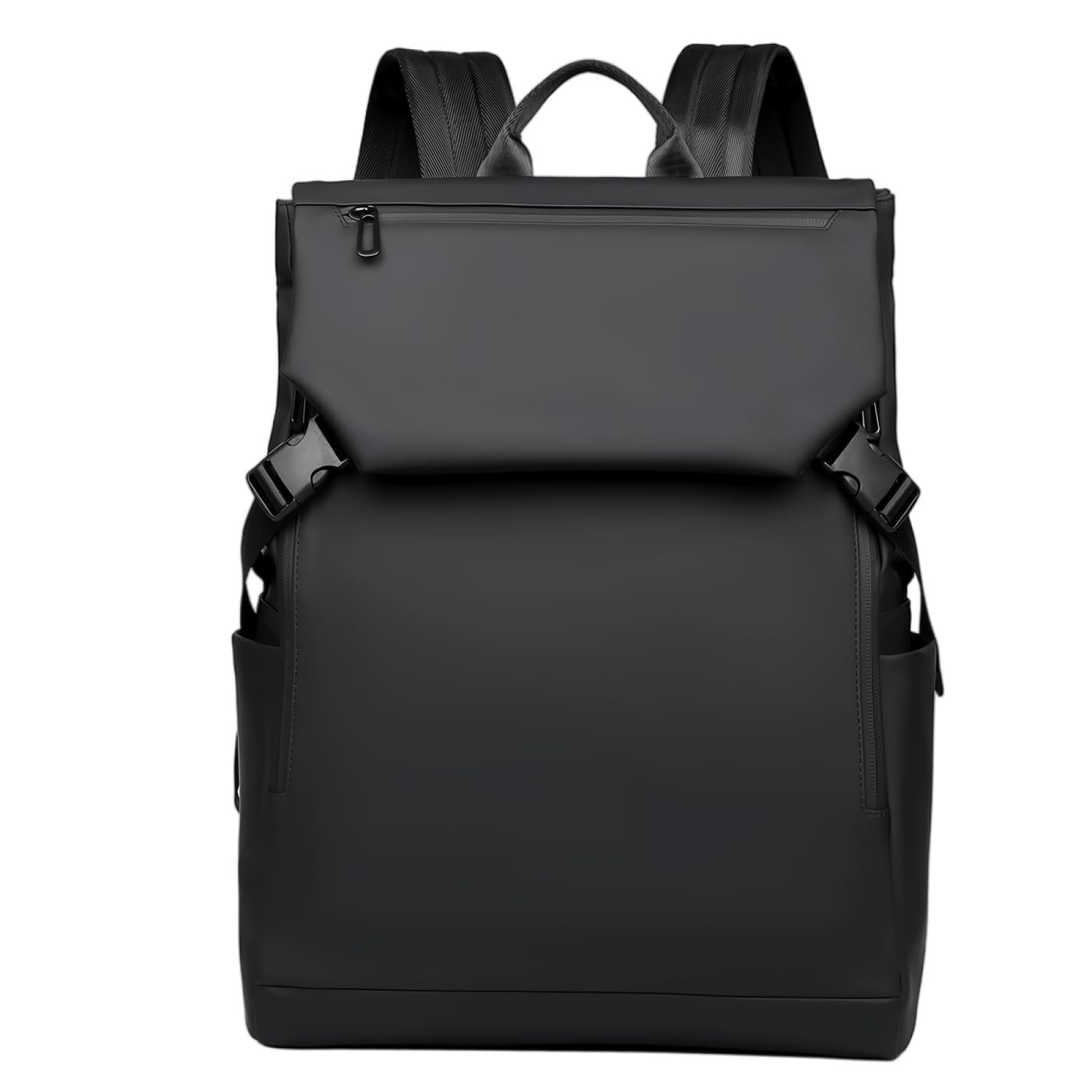 Mochila profesional para laptop, negra, impermeable